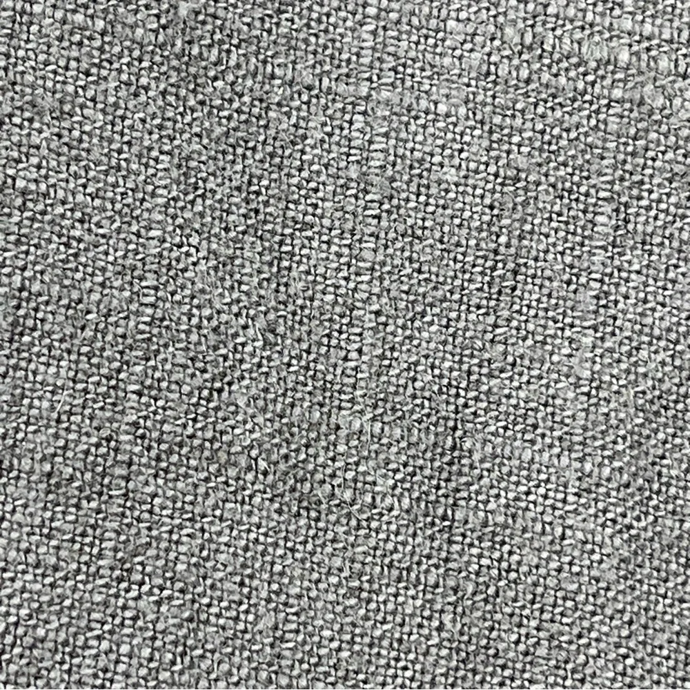 Casaluna KING Heavyweight Linen Blend Duvet Cover Dark Gray zipper